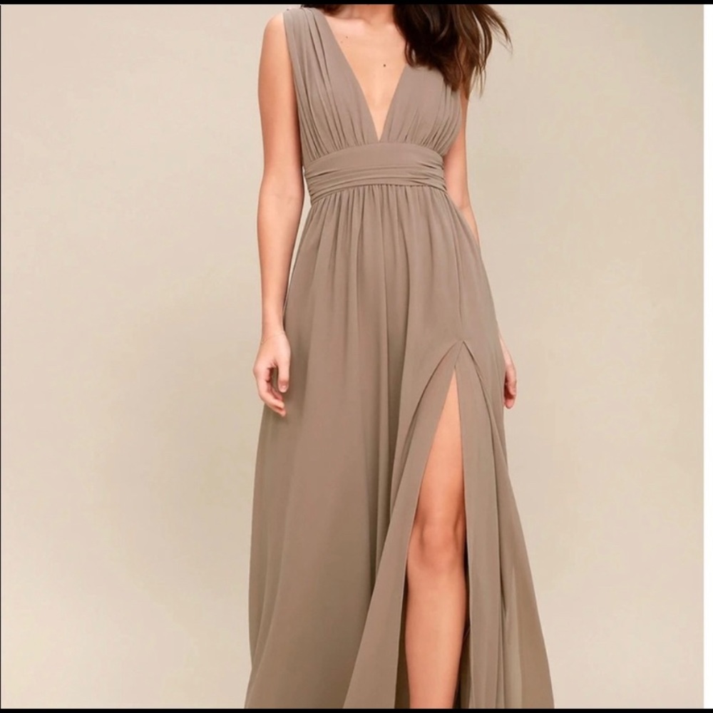 Lulus heavenly hues maxi dress